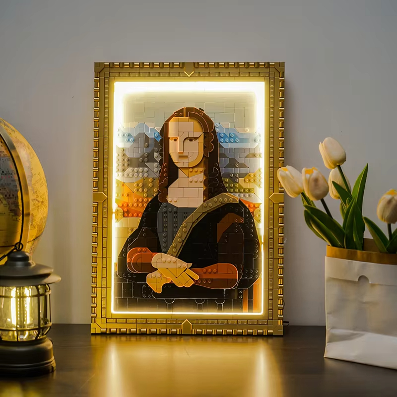 Photography Architecture - Blocos de Montar DIY Mona Lisa
