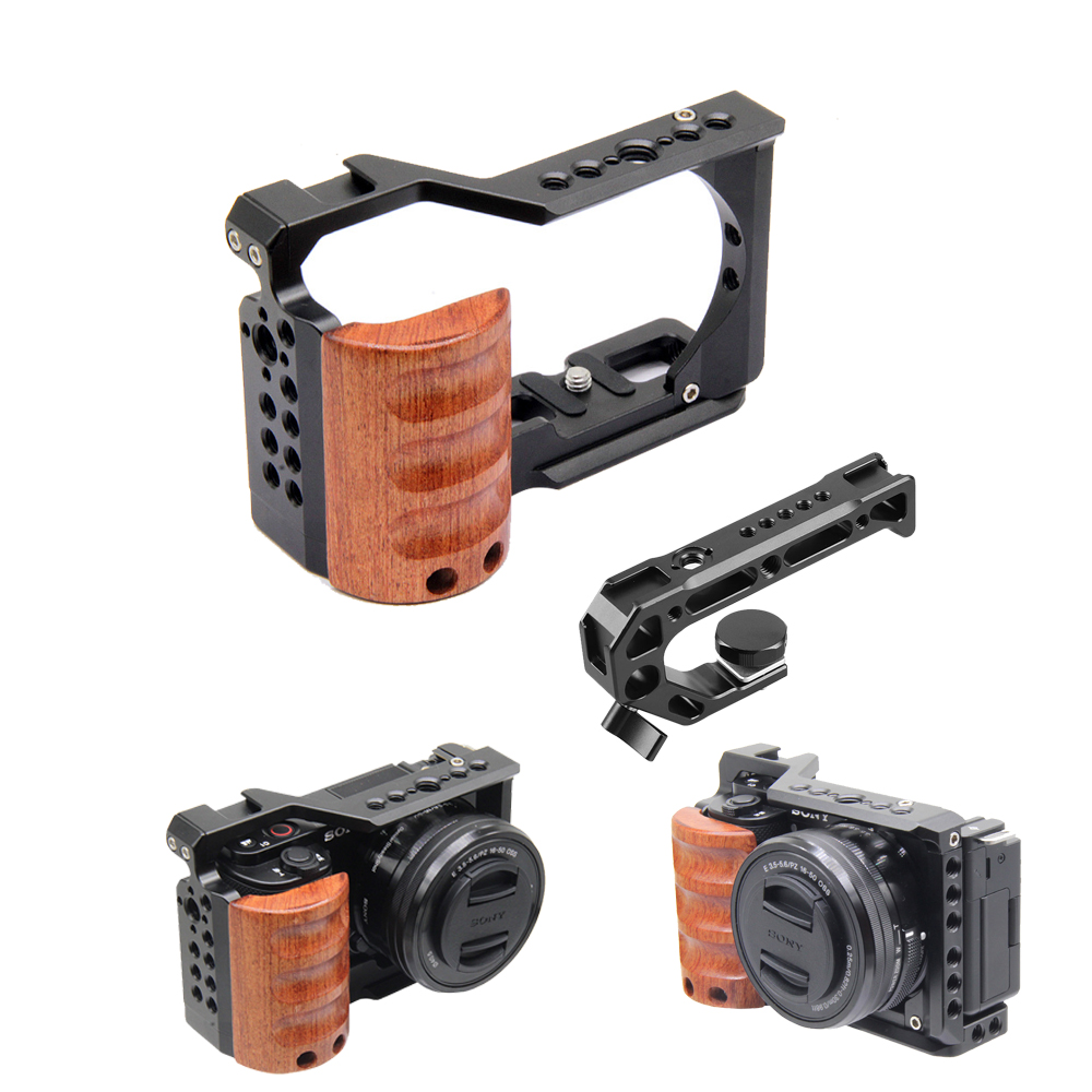 Camera Cage Baseplate - Para sony ZV-E10 gaiola câmera com