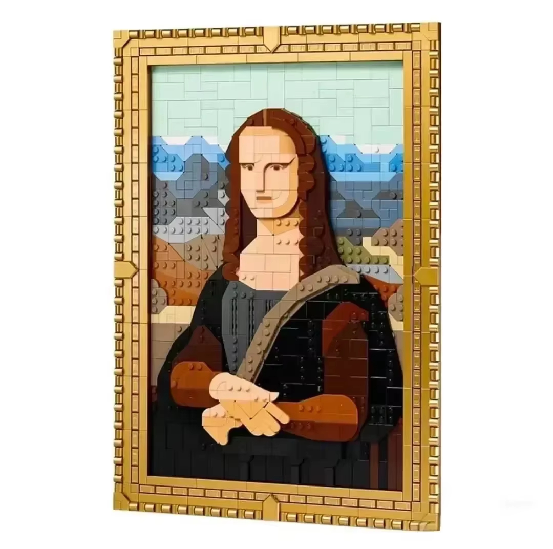 Blocos de Montar DIY Mona Lisa - Photography Architecture avaliação e preço