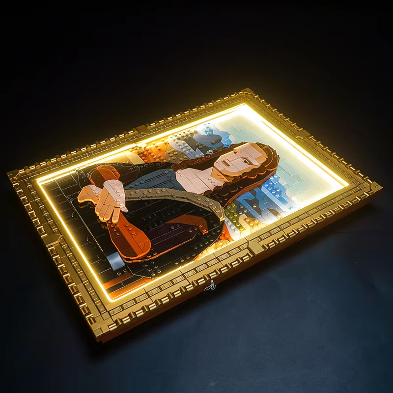 Blocos de Montar DIY Mona Lisa - Photography Architecture avaliação e preço