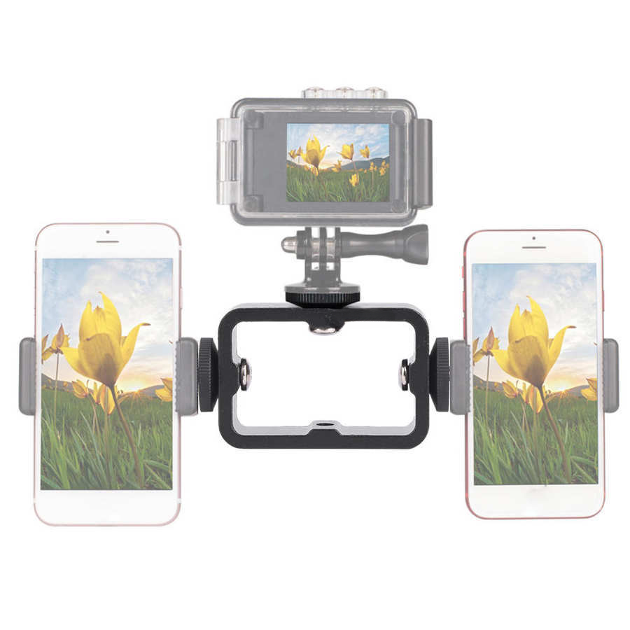 Suporte do telefone Head Mount - Camera Cage Baseplate avaliação e preço