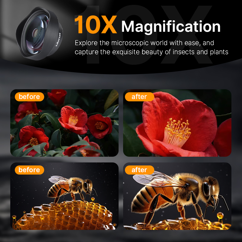 Ulanzi 17mm 10x lente macro un - Photography Kit Vivo X200 Pro avaliação e preço