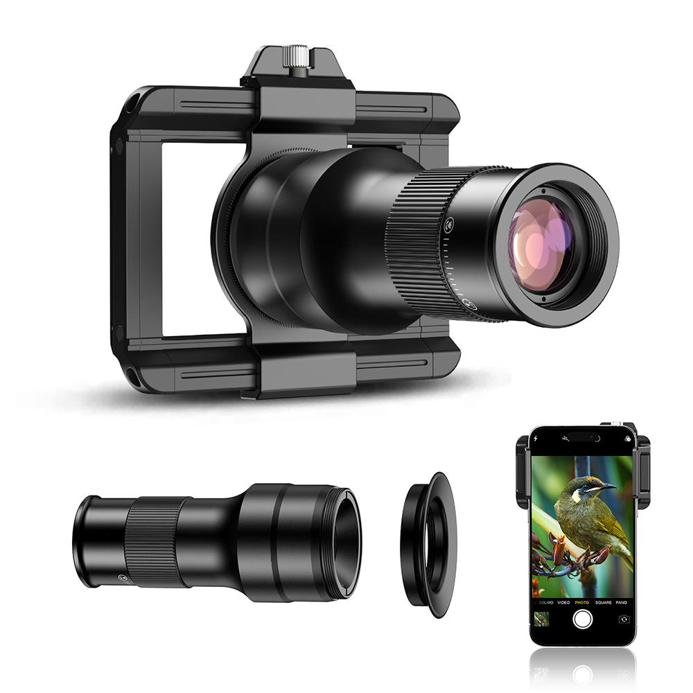 Apexel 2 em 1 teleobjetivo mac - Photography Kit Vivo X200 Pro avaliação e preço