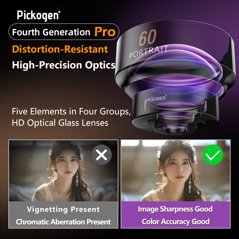 Lente Telefoto PICKOGEN HD 60m - Photography Kit Vivo X200 Pro avaliação e preço