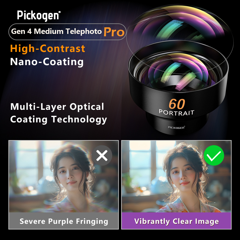 Lente Telefoto PICKOGEN HD 60m - Photography Kit Vivo X200 Pro avaliação e preço