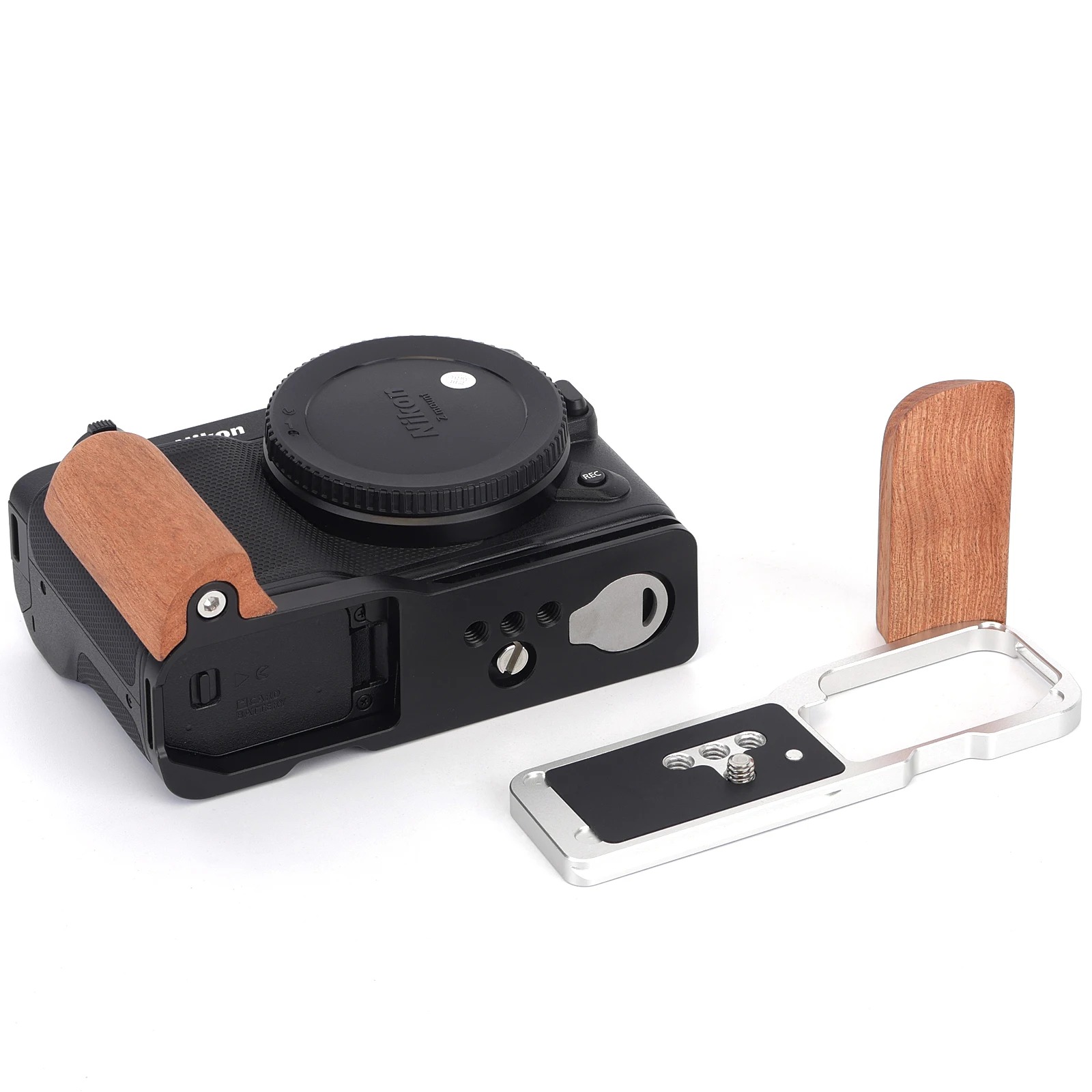 Punho de Madeira para Câmera N - Camera Cage Baseplate avaliação e preço