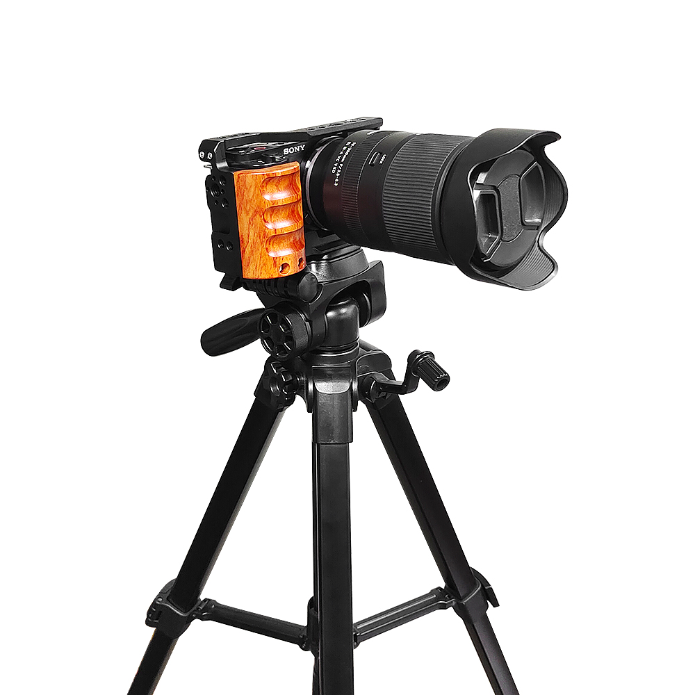 Para sony ZV-E10 gaiola câmera - Camera Cage Baseplate avaliação e preço