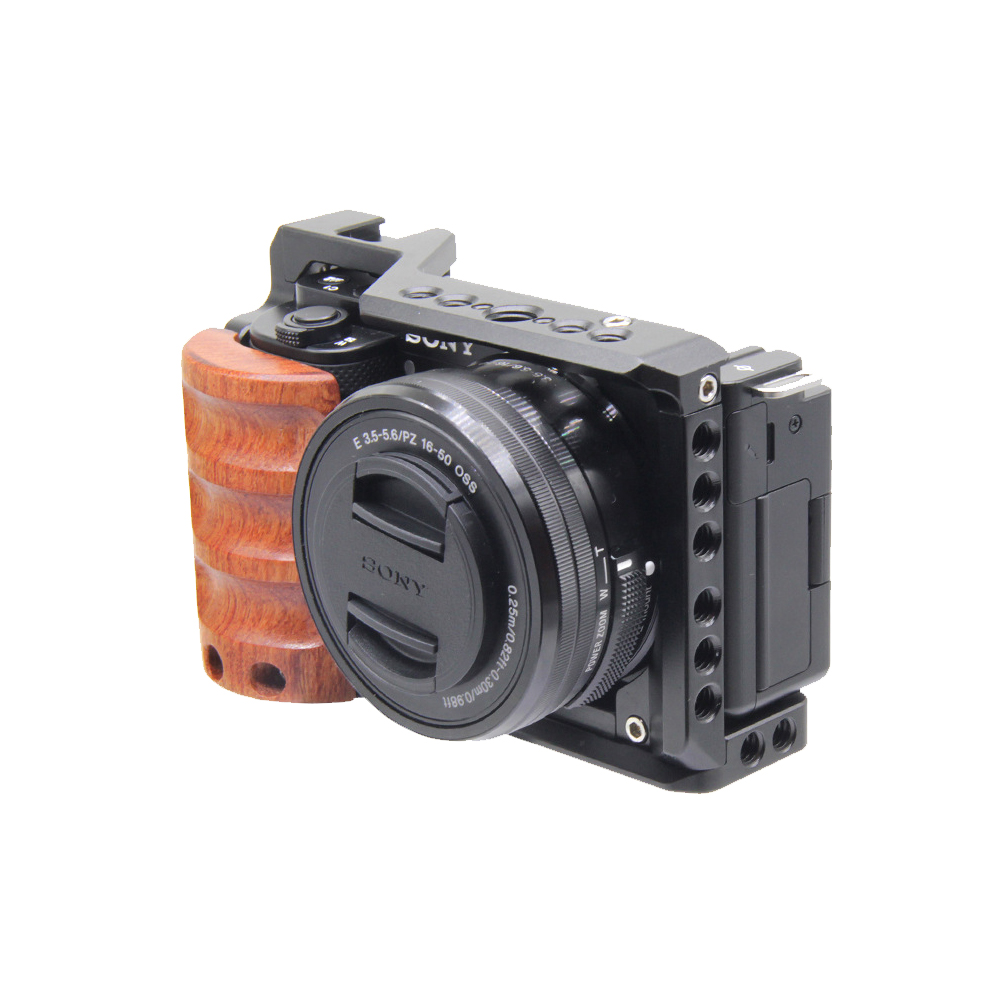 Para sony ZV-E10 gaiola câmera - Camera Cage Baseplate avaliação e preço
